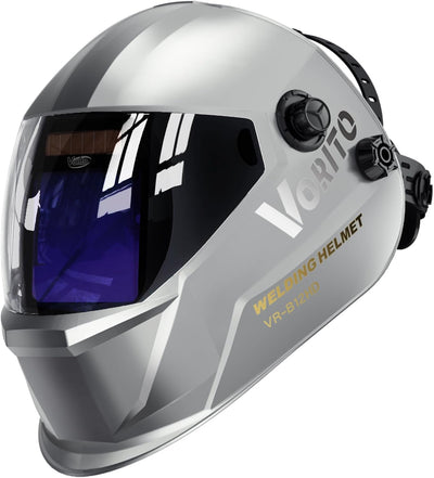 Casco soldadura con luz LED autooscurecedor solar 4/5-13