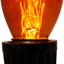 Caja 25 Focos C7 Luz Naranja 7W Candelabro Base