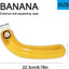 Funda de plátano sin BPA, contenedor para almacenamiento de vainas