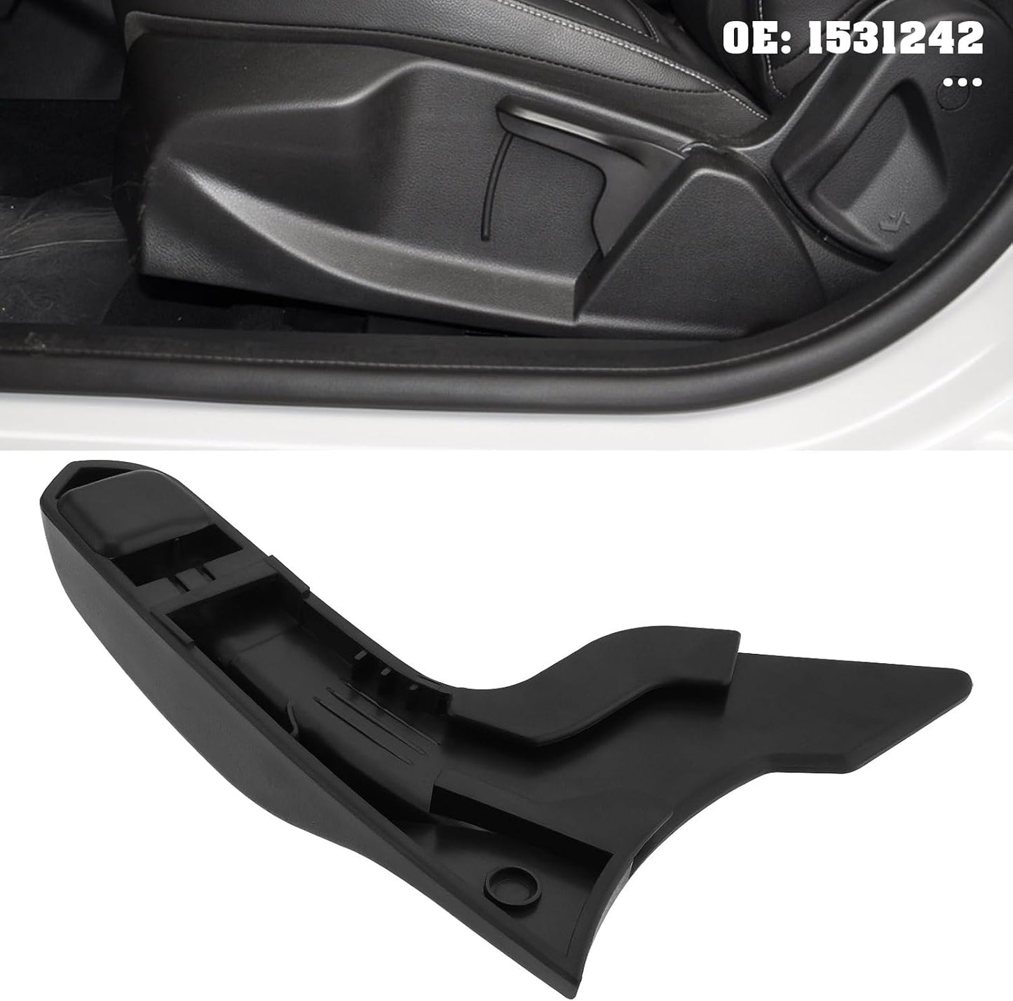 Manija asiento conductor comp Focus MK3 C-MAX 12-ajuste negro