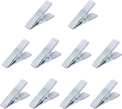 10 Abrazaderas Resorte 2pulg Con Mango Plástico PVC