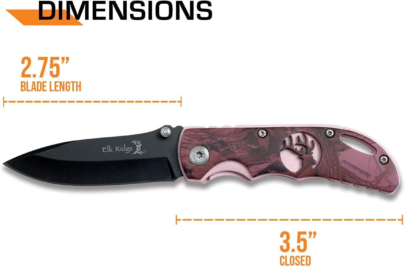 Cuchillo plegable cerrado