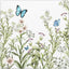Placas interruptor luz doble con flores baño cocina