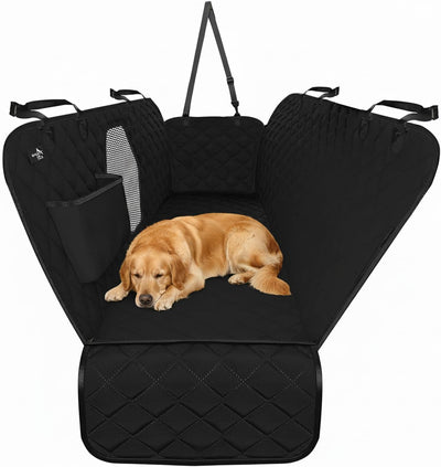 Funda asiento trasero perro malla antiderrap impermeable