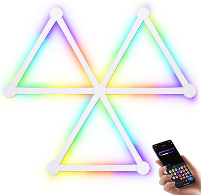 Líneas luz RGB LED 16M colores WiFi dormitorio sala
