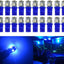 20 Bombillas Led 5050 12v Azules para Coche