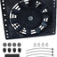 Ventilador radiador 6" 650CFM 12V universal con kit