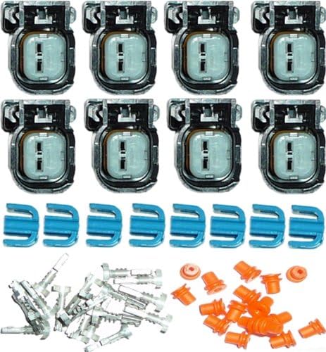 Kit conector inyector combustible estilo EV6/USCAR