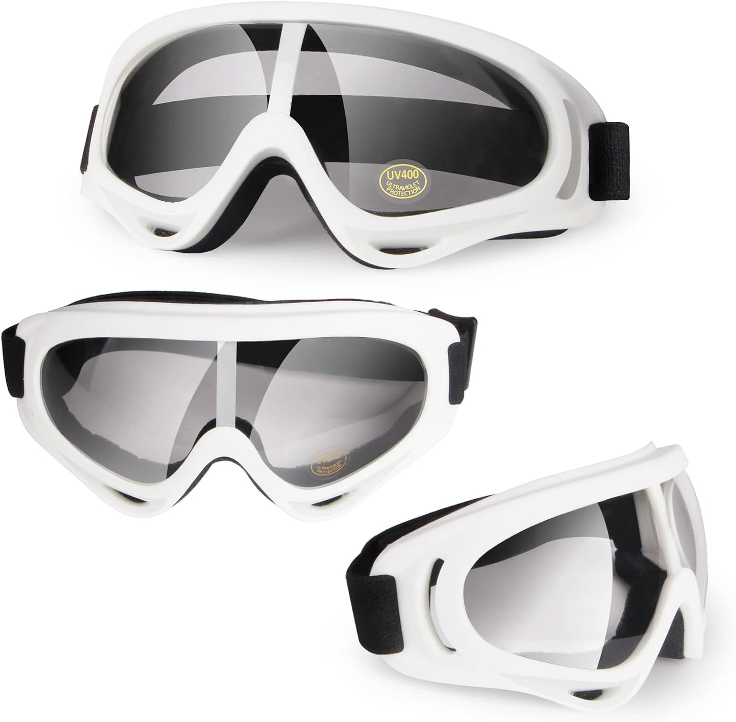 Gafas motocicleta ATV antiniebla antiarañazos ajustables