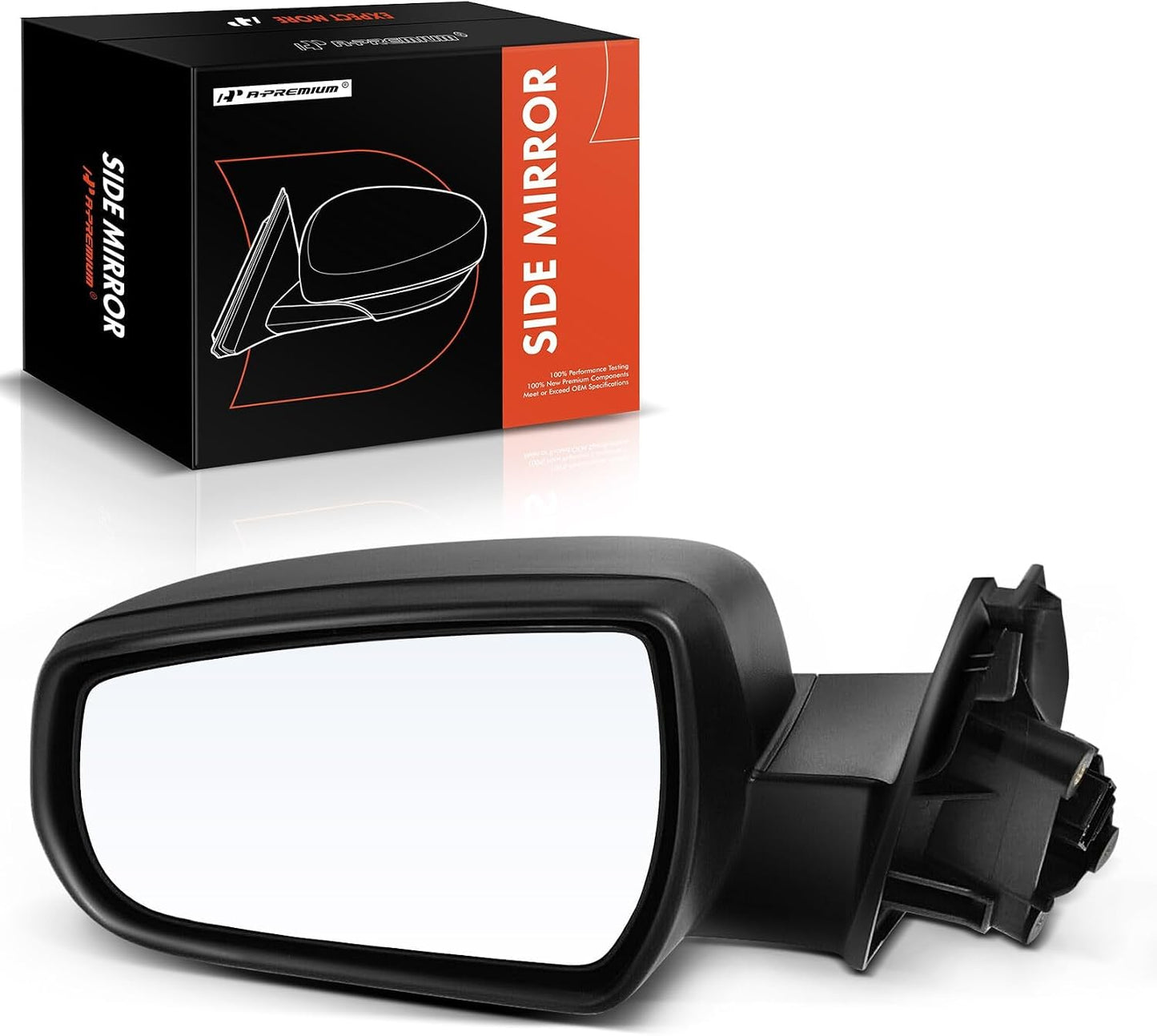 Espejo retrovisor Chevy Malibu 13-16 negro no plegable
