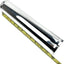 Tubo aluminio pulido universal 12" 4" recto turbo