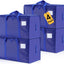 Bolsas mudanza resistentes grandes con tapas azules