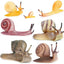 7 figuras caracol miniatura jardín hadas decoración