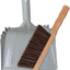 Juego Recogedor Cepillo Metal Escoba Madera Cerdas Suaves