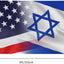 Bandera Israel y EE.UU. 3x5ft color vivo resistente UV
