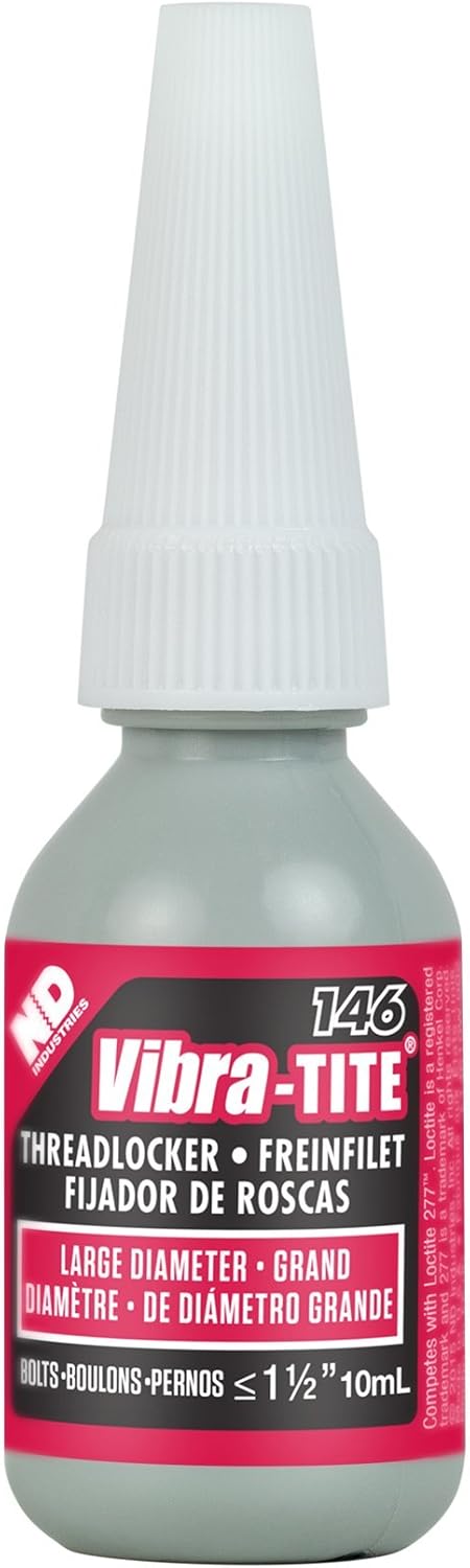Threadlocklocker anaeróbico rojo 0.3oz alta resistencia