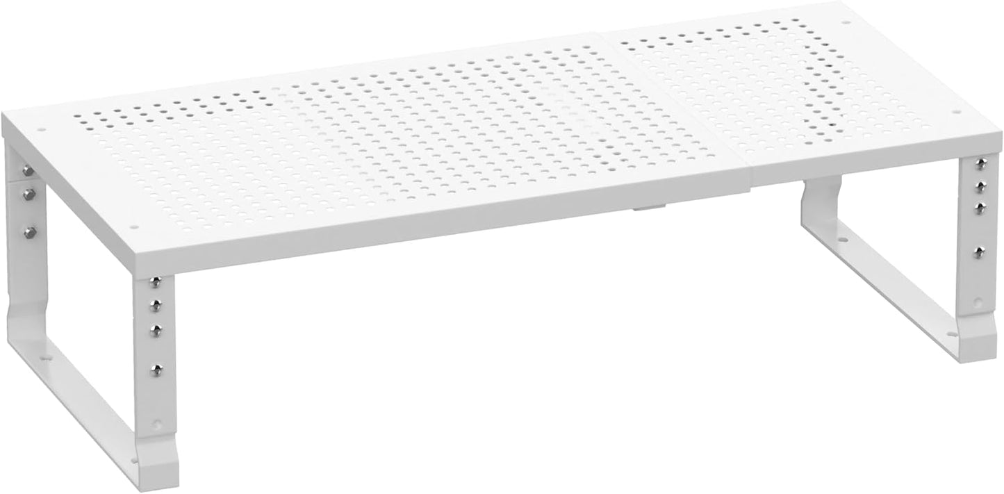 Estante cocina apilable ajustable para armarios y encimeras