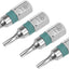 4 Pzas Destornillador Torx T8 Hexagonal Acero Aleación