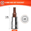 Set llaves hex 4mm y allen 3/8 pulg acero s2
