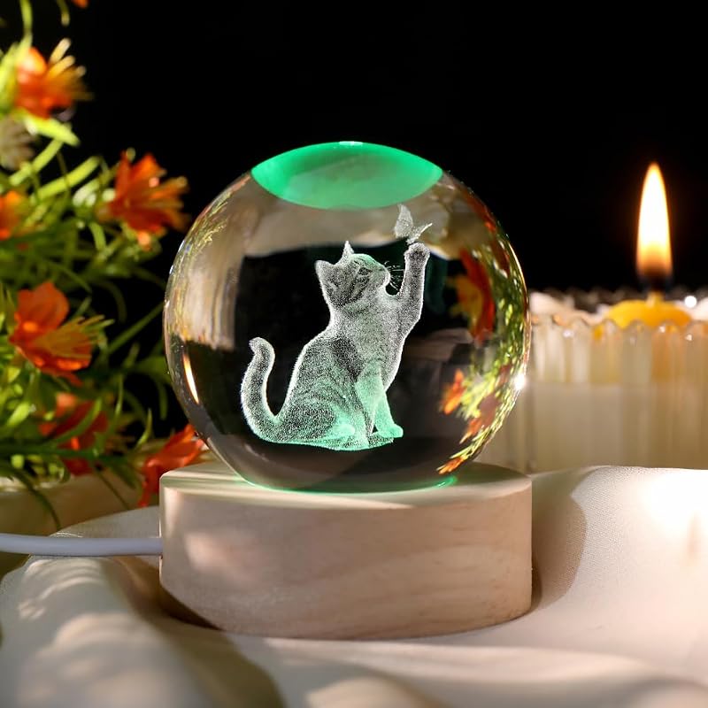 Regalo temático para amantes de gatos mujer cumpleaños Navidad