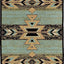 Alfombra área 2'3"x3'3" Ébano