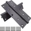 2 Bisagras Puerta Acero Inox 8" Negro Mate