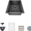 Fregadero cocina nano color negro
