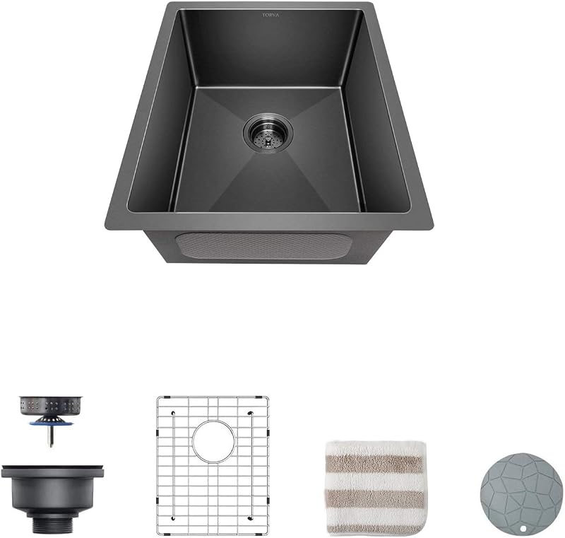Fregadero cocina nano color negro