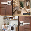 Manija puerta interior níquel satinado izq/derecha