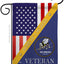 Bandera jardín Seabees USN doble cara decoración