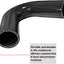 Manguera silicona con codo 135° 6" reforzada universal