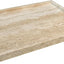Bandeja travertino 12" plato decorativo rectangular