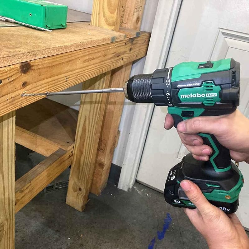 Taladro inalámbrico 18V con 2 baterías litio