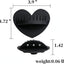 Colector pelo ducha reutilizable silicona negro