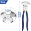 Alicates esgrima 10" corte alambre extractor clavos