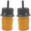 4 Topes TJ con Tazas Parachoques Soportes Comp Wrangler