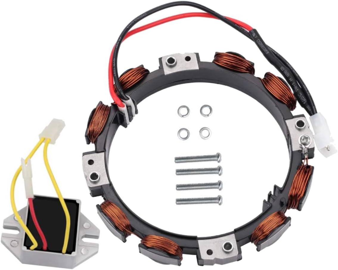 Circuito dual alternador regulador para tractor cortacésped