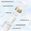 Pack 3 botellas vacío doradas 30ml para loción y maquillaje