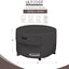 Funda mesa fogata patio redonda 32pulg impermeable negro