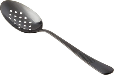 Cuchara acero inox 18-8 23cm color negro mate