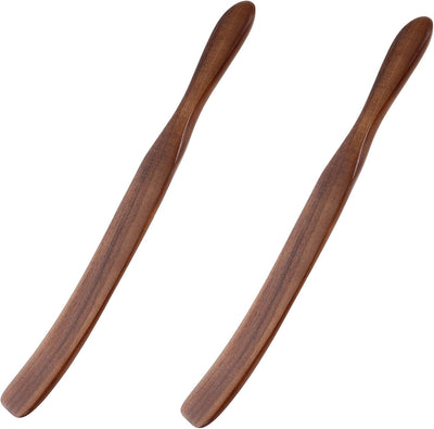 Set 2 Espátulas Madera Masa Agria Antiadherente