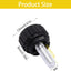 Tornillo M4 x 0.394pulg acero carbono perilla montaje negro