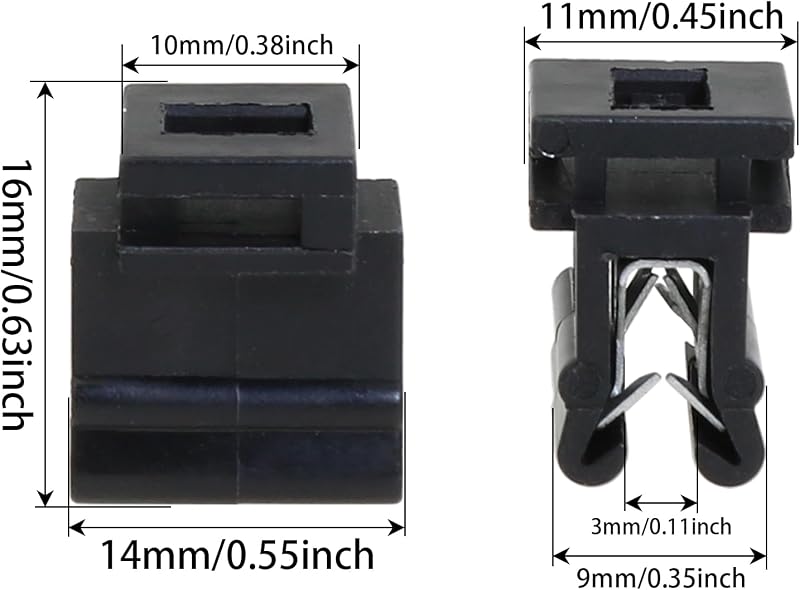 20 Pzas soportes plástico para organizador cables