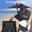 Cubo plegable 5gal portátil para pesca campamento
