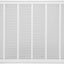 Rejilla filtro aire retorno 30x20pulg cara extraible