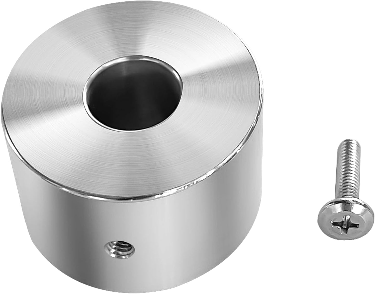 Buje aluminio para taladro parrilla pellets motor barrena