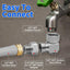 Kit codo giratorio manguera 3/4pulg acero inox 304 conector GHT