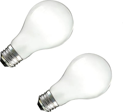 2 Pzas Bombilla Incandescente A19 E26 60W Resistente