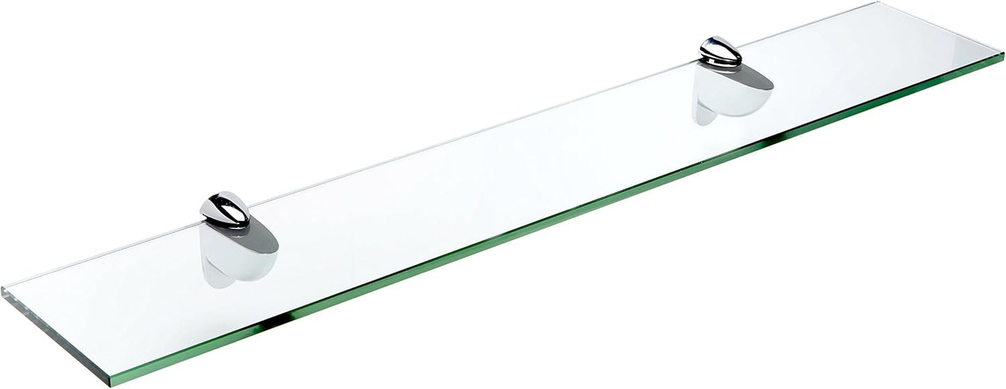 Estante cristal cromado 4.75x21
