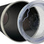 Vaso térmico delgado 22oz con grabado personalizado negro